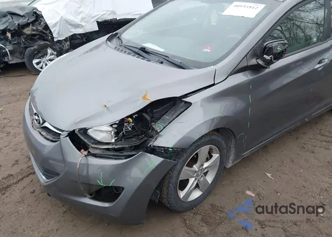 2012 Hyundai Elantra Gls из США, поврежденный, VIN 5NPDH4AE4CH069664